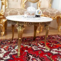 میز عسلی برنزی رویه سنگ|مبلمان خانگی و میز عسلی|تبریز, |دیوار