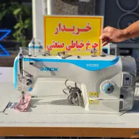 چرخ خیاطی زیگزال ۵ نخ جک دینام سرخود خریدار میز