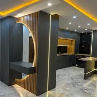 کناف بازسازی کابینت کاغذ دیواری ترمووال پارکت پرده|خدمات پیشه و مهارت|اراک, |دیوار