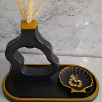 ست سه تیکه مشکی سنگی