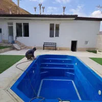 استخر آماده پیش ساخته باغی و ویلایی / نصب یک روزه
