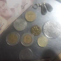 اسکناس جمهوری سکه جمهوری وسکه امام علی قدیمی