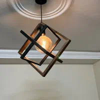 لوستر|لوستر و چراغ آویز|پاکدشت, پاکدشت (مامازند)|دیوار