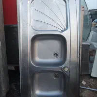 سینک. ظرفشوی. تمیز.|آبچکان و نظمدهنده ظروف|مشهد, نیزه|دیوار