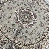 فرش نادر دایره ریز بافت خطیبی ۱۲۰۰ شانه|فرش|تبریز, |دیوار