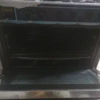 گاز ۵ شعله فر دار سالم درحد نو|اجاق گاز و لوازم برقی پخت‌وپز|یزد, |دیوار