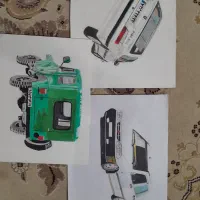 سفارش نقاشی موتور و ماشین
