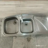 سینک دوقلو اخوان همراه باشیر