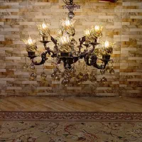 لوستر پنج شاخه ده شعله