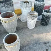 گلدان سرامیکی و سفالی|صنایع دستی و سایر لوازم تزئینی|سرپل ذهاب, |دیوار