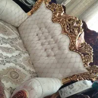 مبل سلطنتی 7نفره نو|مبلمان خانگی و میز عسلی|سراب, |دیوار