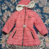 کاپشن بچگانه مناسب سن ۶تا ۸ ساله درحد نو