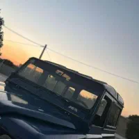 پاژن دو در بدون رنگ موتور انگلیس قرمز ۱۳۷۷ آفرودی|خودرو سواری و وانت|ارومیه, |دیوار