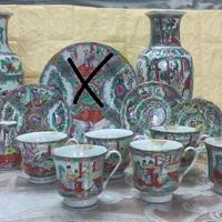 چینی مرغی آنتیک دکوری قدیمی مناسب هدیه و جهیزیه