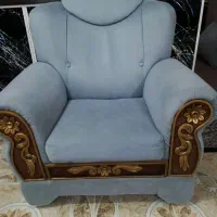 فروش مبلمان 7 نفره با میز جلو مبلی|مبلمان خانگی و میز عسلی|جویبار, |دیوار