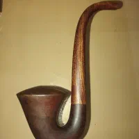 پیپ چوبی کالاباش (چوب سیاه گردو)