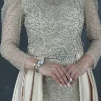 پیراهن مجلسی دو دامنه در حد نو|لباس|خرمآباد, |دیوار