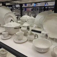 انواع سرویس چینی ۶ نفره ۱۲ نفره ۱۸ نفره و ۲۴ نفره