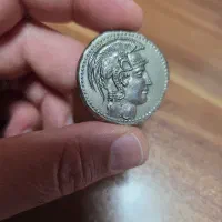 سکه باستانی کلکسیونی روکش نقره