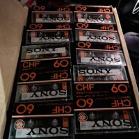 ۱۰۰ عدد نوار کاست سونی CHF 60