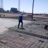 آرماتور بندی اجرای اسکلت بتون
