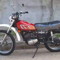 یاماها تریل ۱۷۵ سیلندرنمره پنجاه اصلی کروم ژاپن