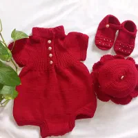 ست دستباف دخترانه زیبا