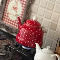 کتری لعابی خالخالی باقوری