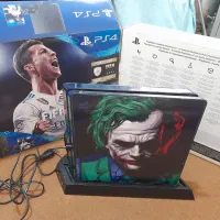 PS4 Slim 500GB با کول پد وداکت شارژ دو دسته