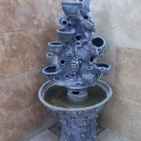 آبنما نقش کوزه وانگور|صنایع دستی و سایر لوازم تزئینی|بیرجند, |دیوار