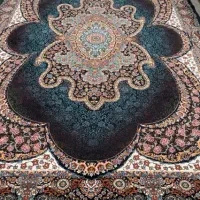 جفت فرش ۱۲ متری ۷۰۰ شانه رنگ سرمه ای