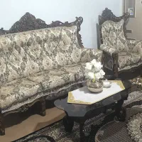 مبل۹نفره با ۳جلو میزی با کیفیت عالی و تر و تمیز