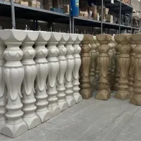 تولید انواع نرده صراحی طرحدار سراهی 70 سانتی سنگی|مصالح و تجهیزات ساختمان|رشت, گلسار|دیوار