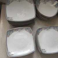 سرویس چینی ۱۸نفره کامل بدونه لب پریدگی وایراد|ظروف سرو و پذیرایی|اسدآباد, |دیوار