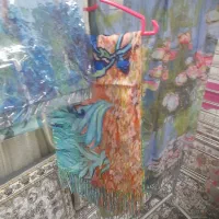 شال نقاشی موهر