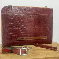 فولدر چرم طبیعی|کیف، کفش، کمربند|باقرشهر, |دیوار