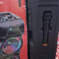 اسپیکر بزرگ چرخ دار دارای میکروفن و کنترل|پخش‌کننده همراه|رامشیر, |دیوار