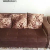 مبل هفت نفره با میز درحد نو