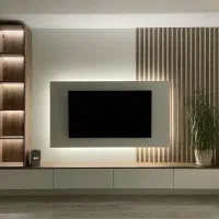 تی وی وال و میزتلویزیون مدرن|میز تلویزیون|رشت, سلیمانداراب|دیوار