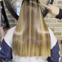 رنگ لایت کراتین فر دائم میکاپ شینیون اصلاح|خدمات آرایشگری و زیبایی|یزد, |دیوار