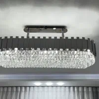 لوستر سقفی کریستالی مدرن شیک