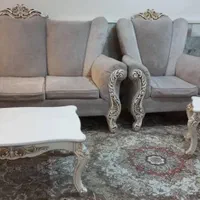 مبل ۷ نفره با ۳ عدد میز|مبلمان خانگی و میز عسلی|تهران, تختی|دیوار