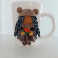 ماگ خمیری قابل شستشو|کلکسیون و سرگرمی|قم, باغ کرباسی|دیوار