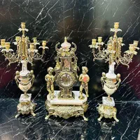 ساعت شمعدان خروسی برنز|صنایع دستی و سایر لوازم تزئینی|ری, ملکآباد|دیوار