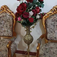 گل و گلدان برنز