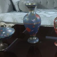 چند عدد ظرف برنجی