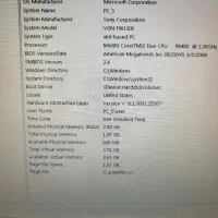 لپ تاپ Sony|رایانه همراه|پردیس, فاز ۸|دیوار