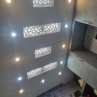 اجرای سقف و دیوار کاذب (کناف تایل پی وی سی)|خدمات پیشه و مهارت|نجف‌آباد, باغ ملی|دیوار