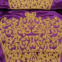 شلوار بندری ملیله و کریستال