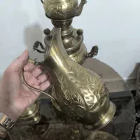 میز وسماور برنز|صنایع دستی و سایر لوازم تزئینی|بروجرد, |دیوار